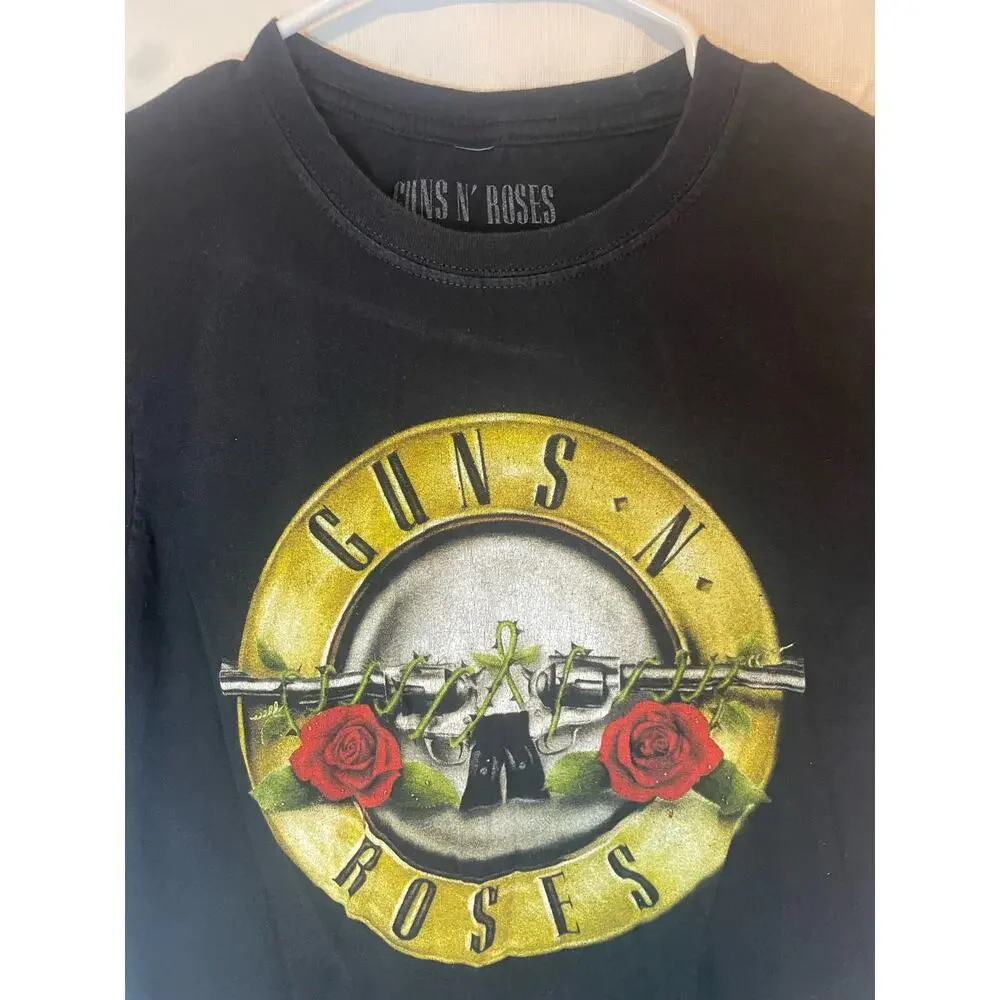 Guns N Roses Black Shirt S Vintage Retro GUC - Picture 6 of 6